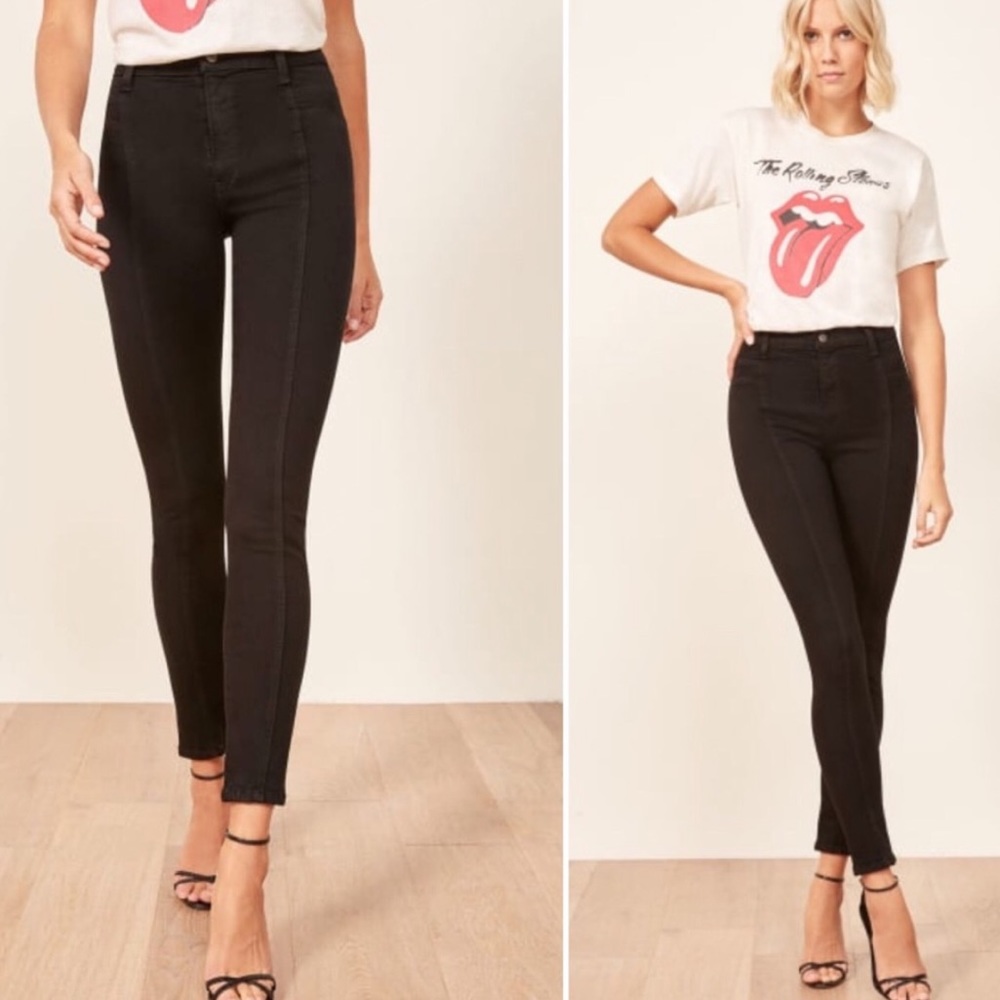 Reformation // Susie Black Skinny Jeans